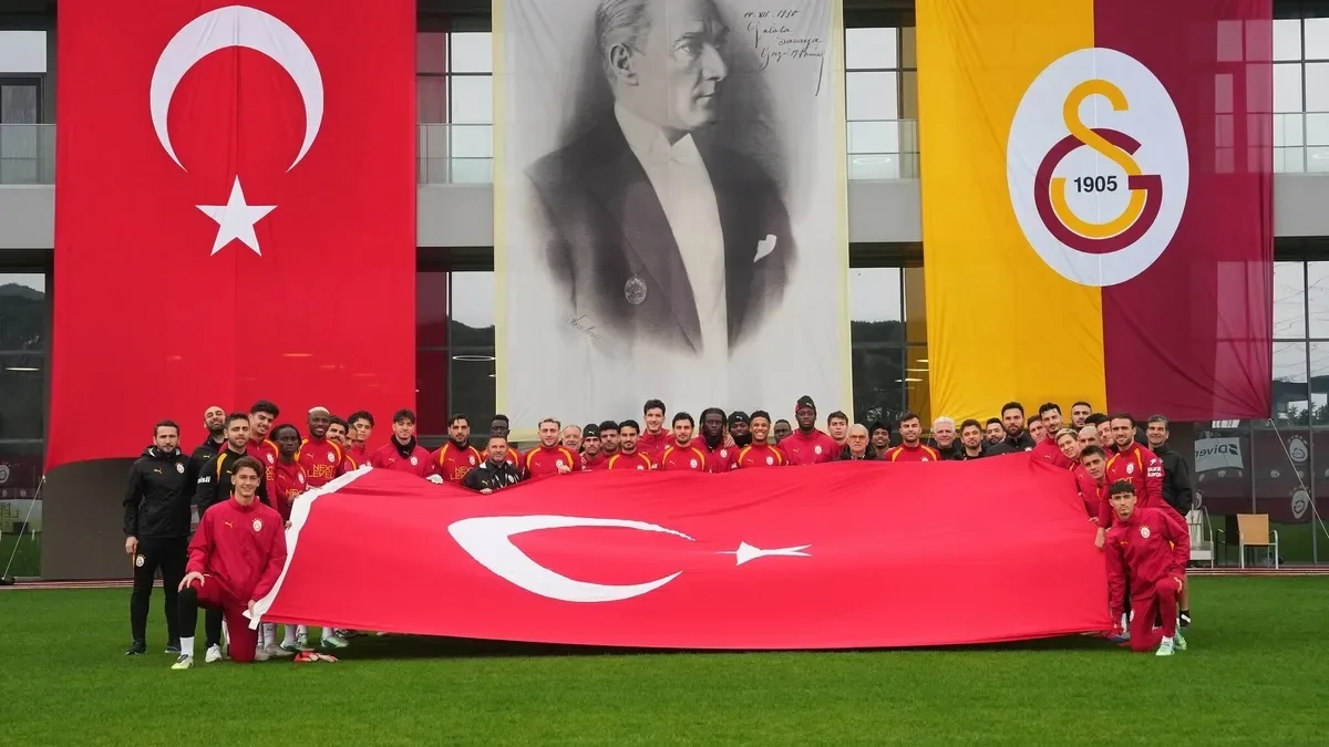 Galatasaray'da 29 Ekim coşkusu