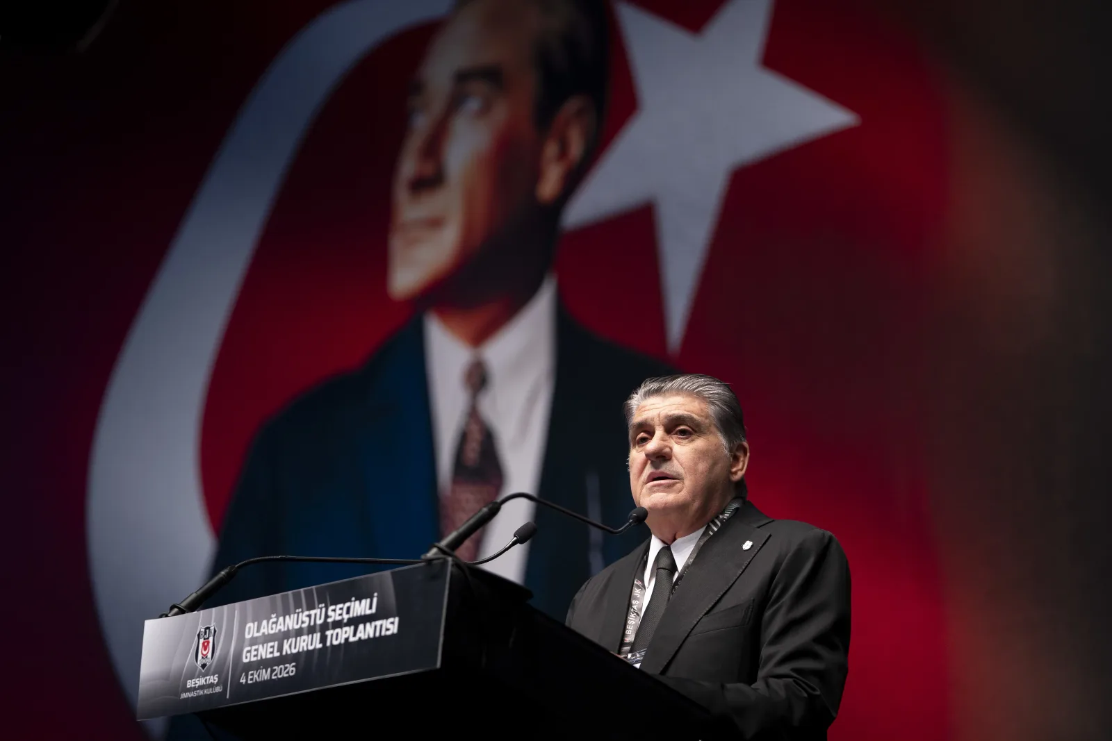 Serdal Adalı, Beşiktaş başkanlığına üçüncü kez seçildi