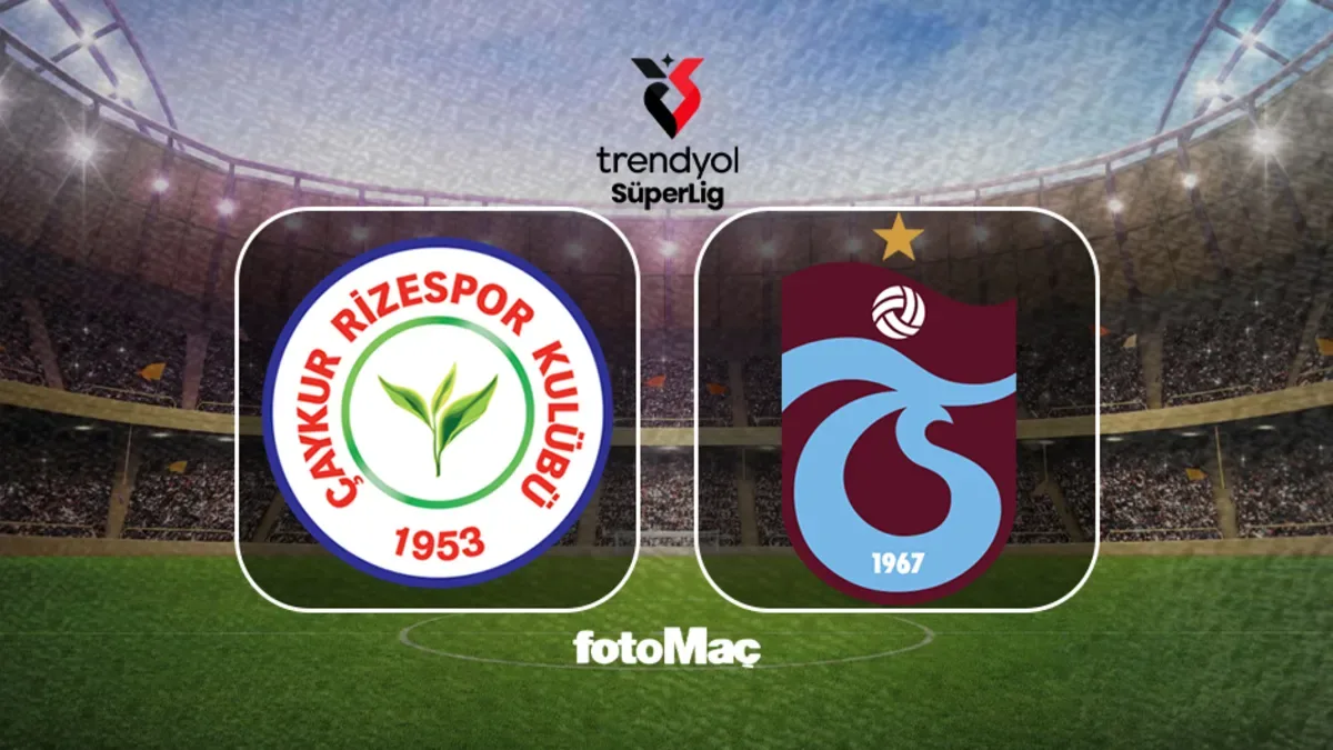 Çaykur Rizespor - Trabzonspor maçı saat kaçta, hangi kanalda?