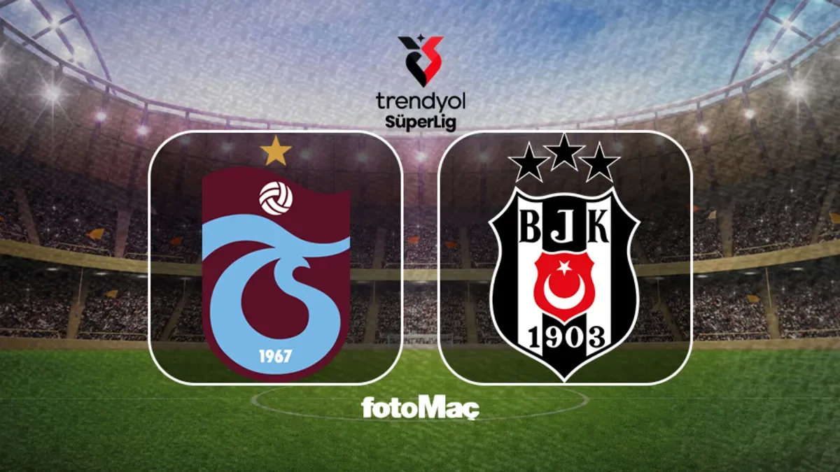 Trabzonspor - Beşiktaş maçı saat kaçta, hangi kanalda? TS-BJK maçı ne zaman?