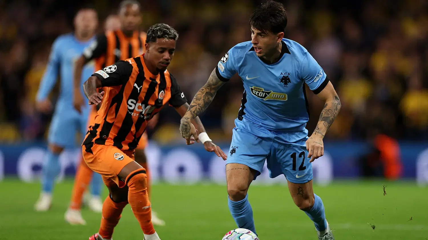 Shakhtar Donetsk, AEK Atina’yı 3-1 yendi; Arda Turan Şampiyonlar Ligi’nde ilk galibiyetini aldı