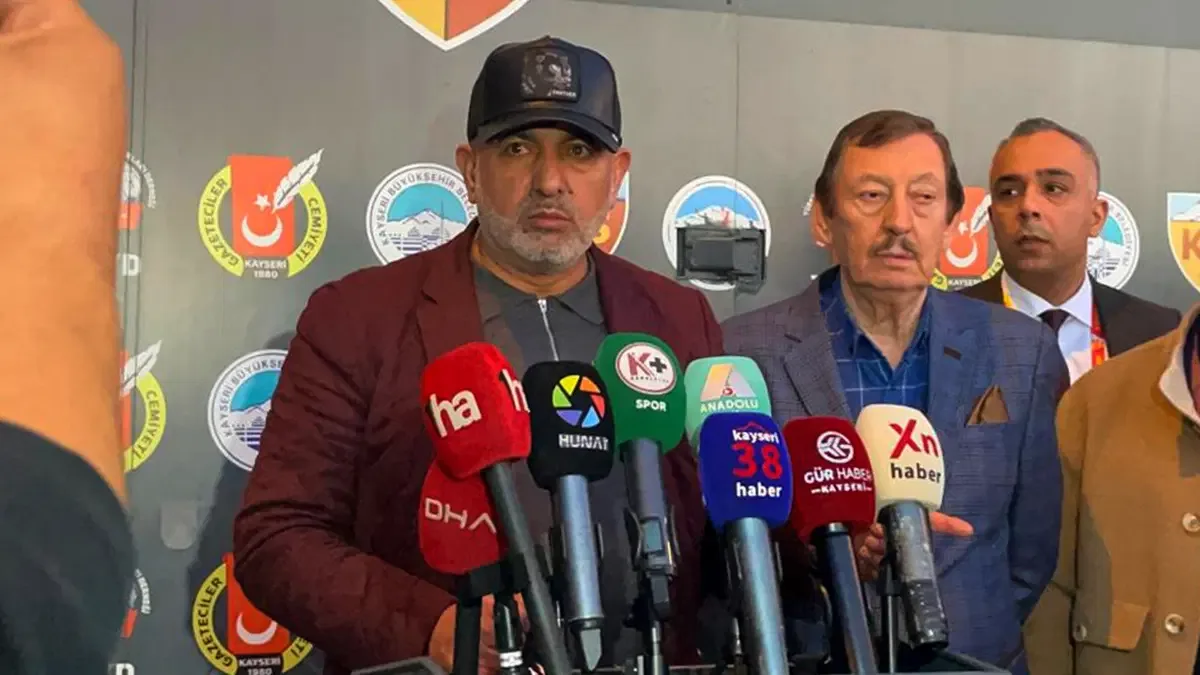 Kayserispor Başkanı Ali Çamlı’dan Selçuk Şahin’e sert tepki