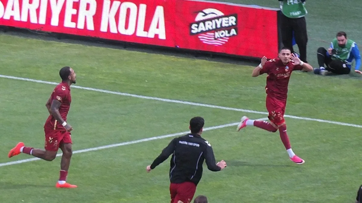 Mardinspor, Fatih Karagümrük’ü 1-0 yenerek üst üste ikinci galibiyetini aldı