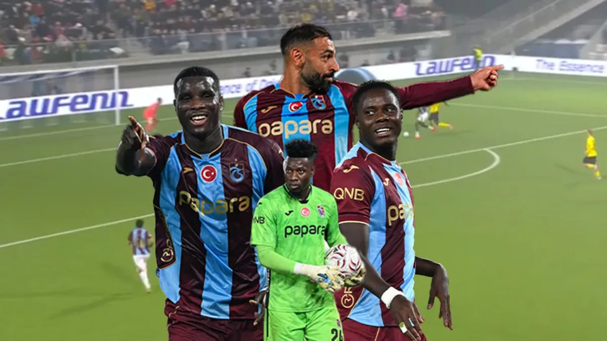 Trabzonspor, KuPS’u 4-2 mağlup etti