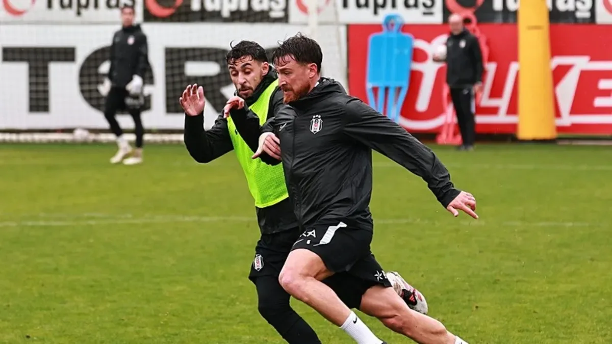 Beşiktaş, Trabzonspor karşılaşması hazırlıklarını tamamladı!
