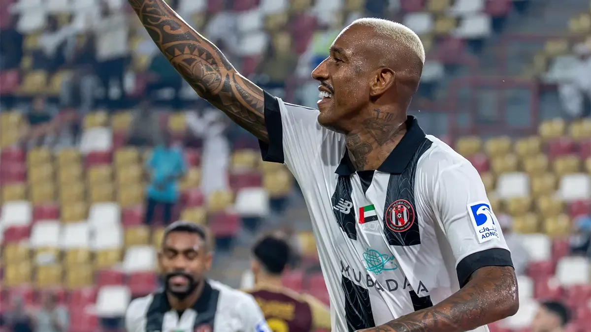 Anderson Talisca, Al-Jazira formasıyla Khor Fakkan karşısında gol attı ve maçın adamı seçildi