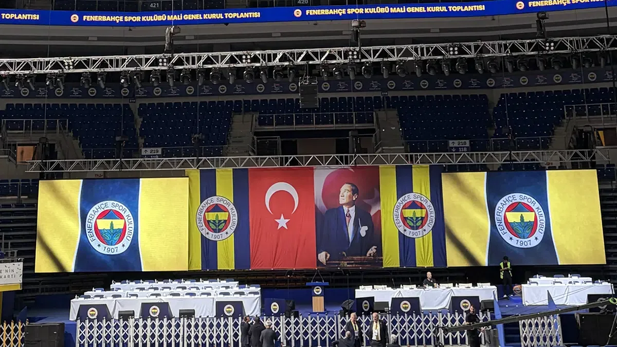 Fenerbahçe’nin eylül ayı olağan genel kurul toplantısı başladı