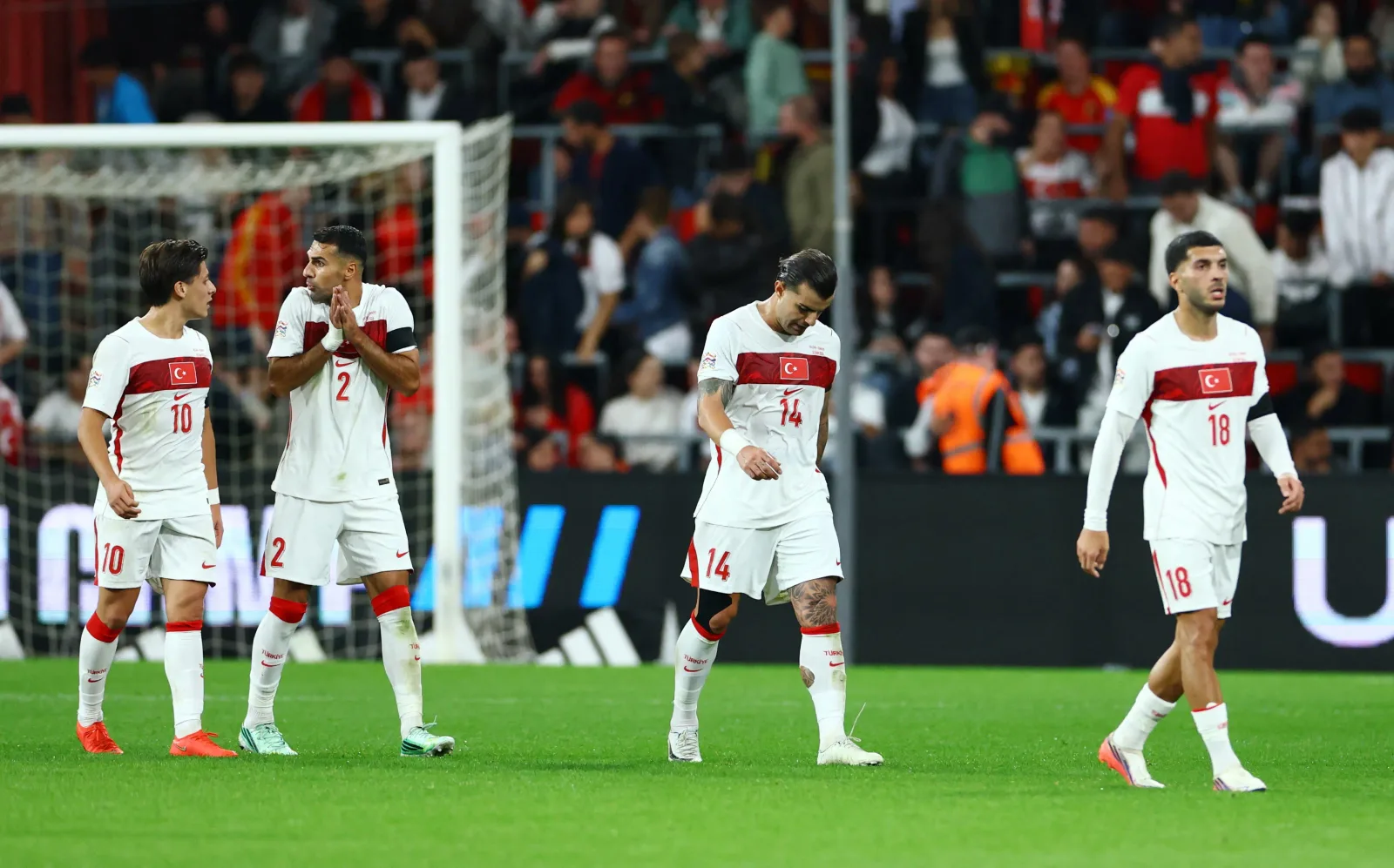 Belçika, Türkiye'yi 3-0 mağlup etti