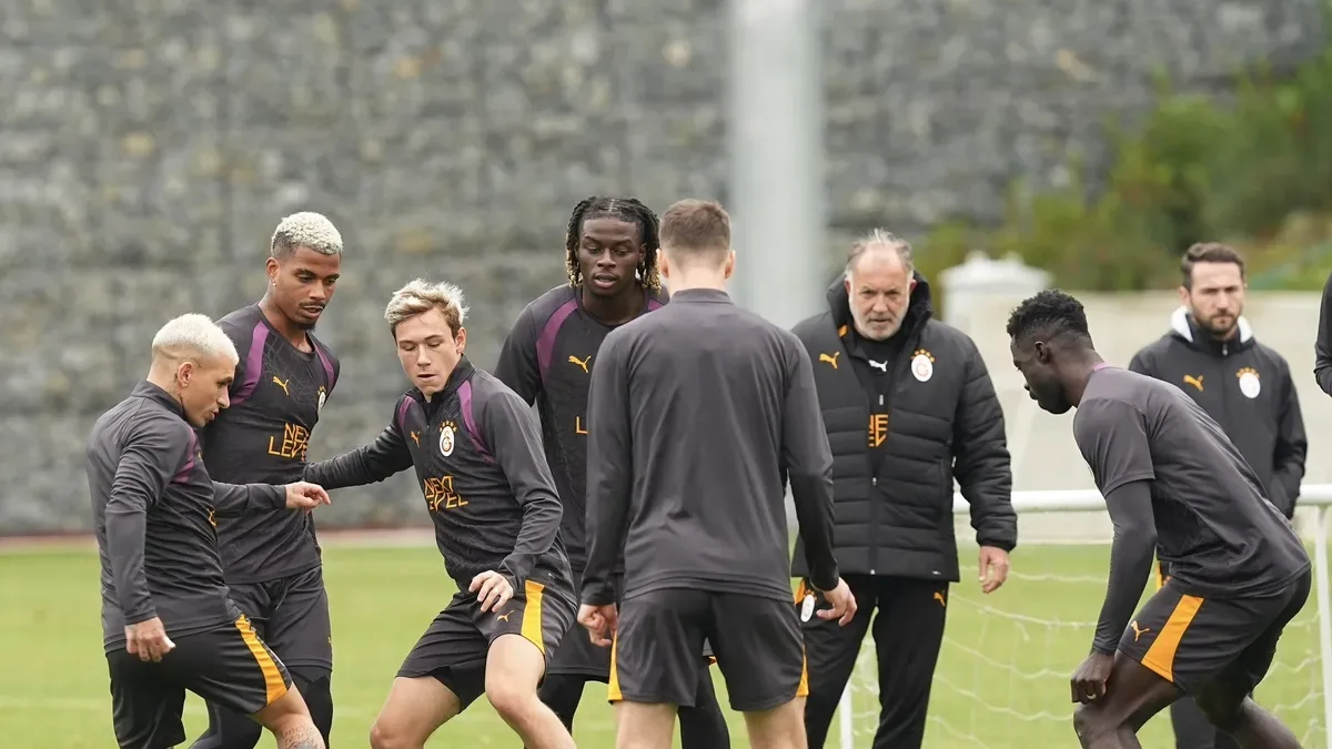 Galatasaray'da Lille maçının hazırlıkları tamamlandı
