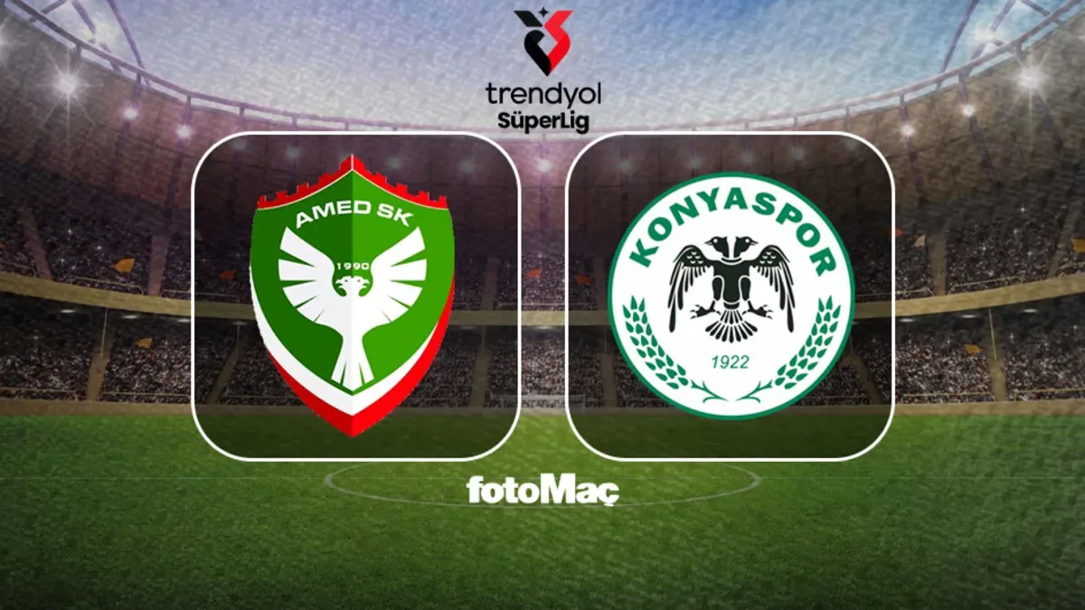 Amedspor-Tümosan Konyaspor maçı 17 Ekim Cumartesi günü saat 16.00’da beIN SPORTS 2’de