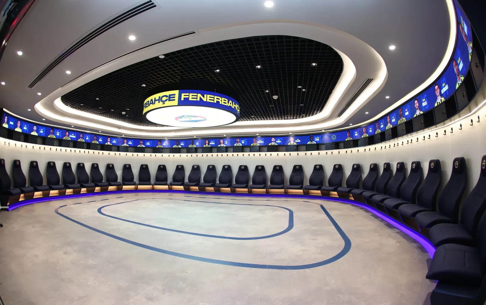 Fenerbahçe, Chobani Stadyumu’ndaki soyunma odası ve bağlantılı alanları yeniledi