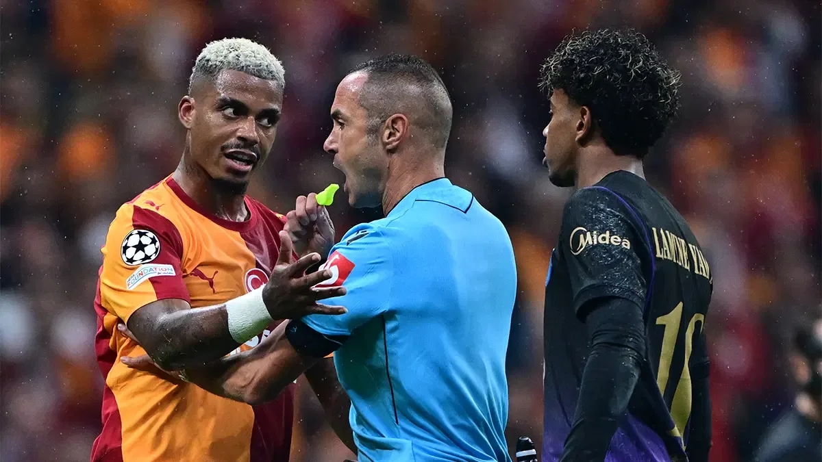 Barcelona’nın 4-1 kazandığı Galatasaray maçının ardından Yamal, Lemina sorusuna güldü