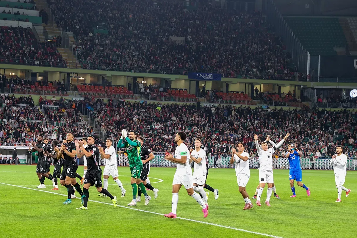 Filistin Milli Takımı ile Konyaspor'un dostluk maçı 2-2 sona erdi