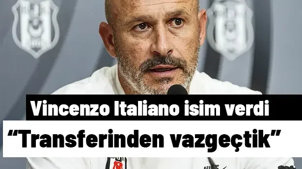 Vincenzo Italiano: Beşiktaş'ta Dusan Vlahovic transferi için görüştük