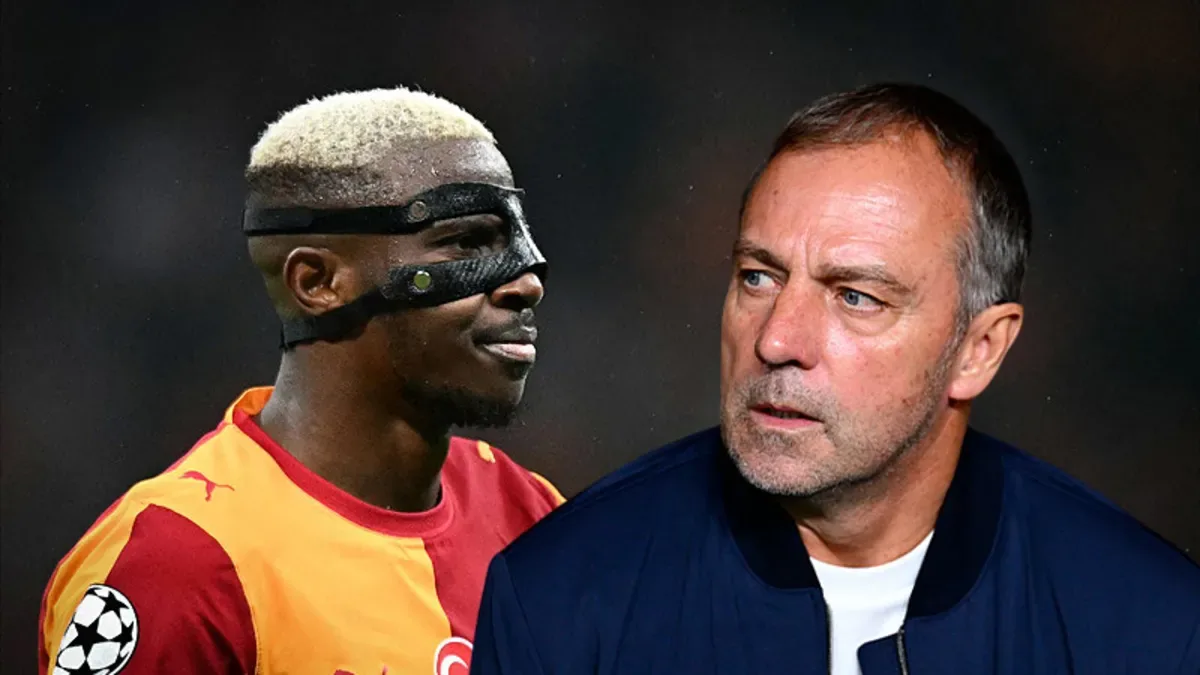 Hansi Flick'ten Osimhen kararı! Galatasaray maçı sonrası...