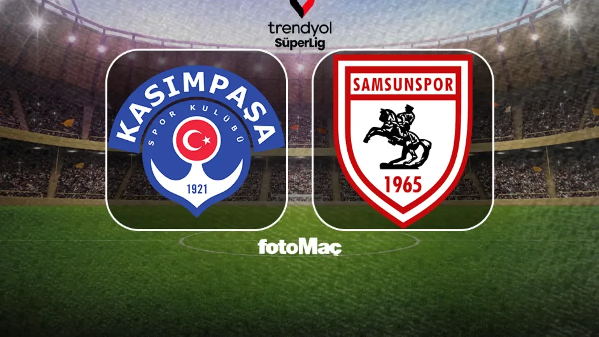 Kasımpaşa-Samsunspor maçı 18 Ekim Pazar günü oynanacak: Yayın kanalı beIN SPORTS 1