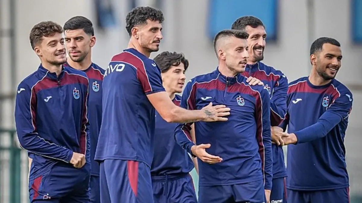 Trabzonspor, Beşiktaş maçı hazırlıklarını tamamladı