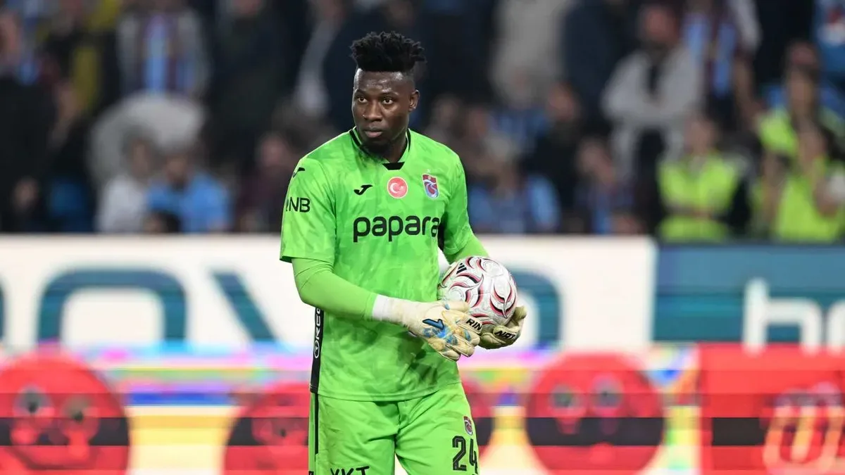 Trabzonspor’da Onana, KuPS Kuopio maçında penaltı kurtardı