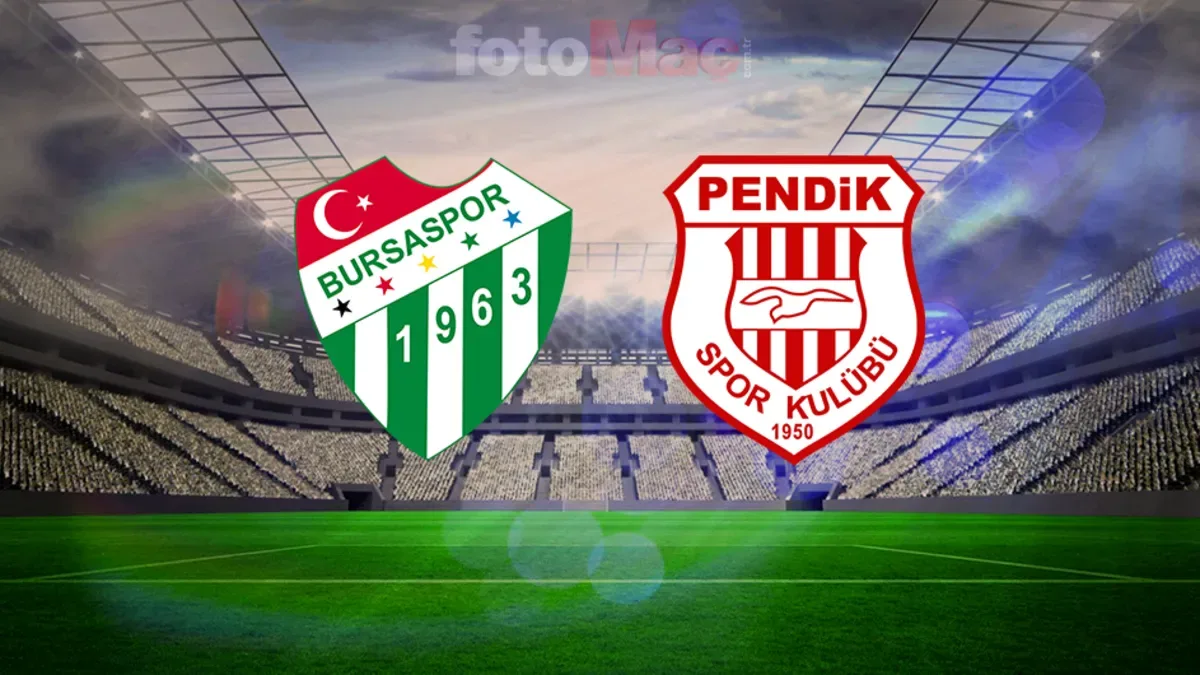 Bursaspor - Orfa Yapı Pendikspor maçı nereden izlenir, saat kaçta?