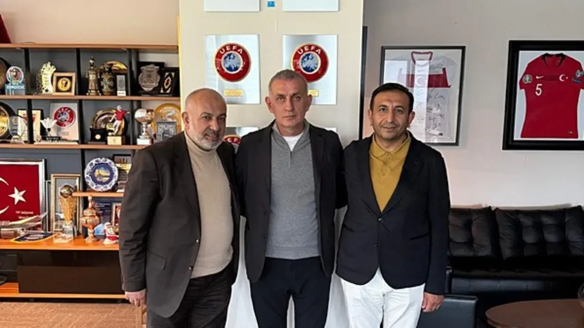 Ali Çamlı'dan TFF'ye ziyaret