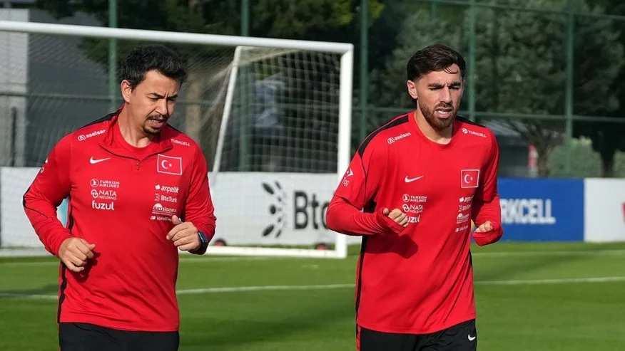 A Milli Takım, İtalya maçı öncesi ilk antrenmanını yaptı
