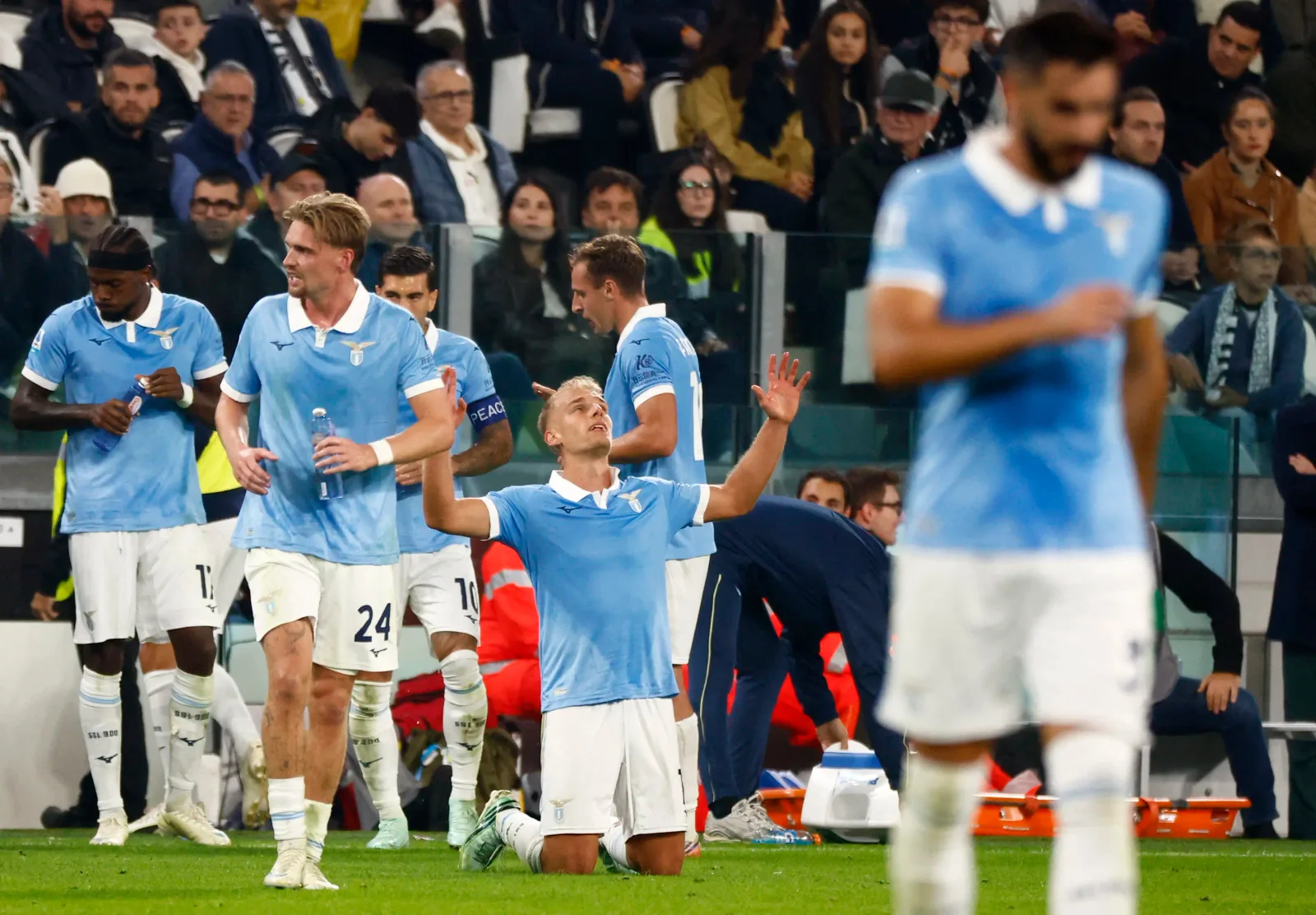 Gattuso ile bambaşka: Lazio deplasmanda Juventus'a acımadı